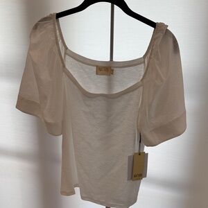 Nation LTD White Women's Blouse